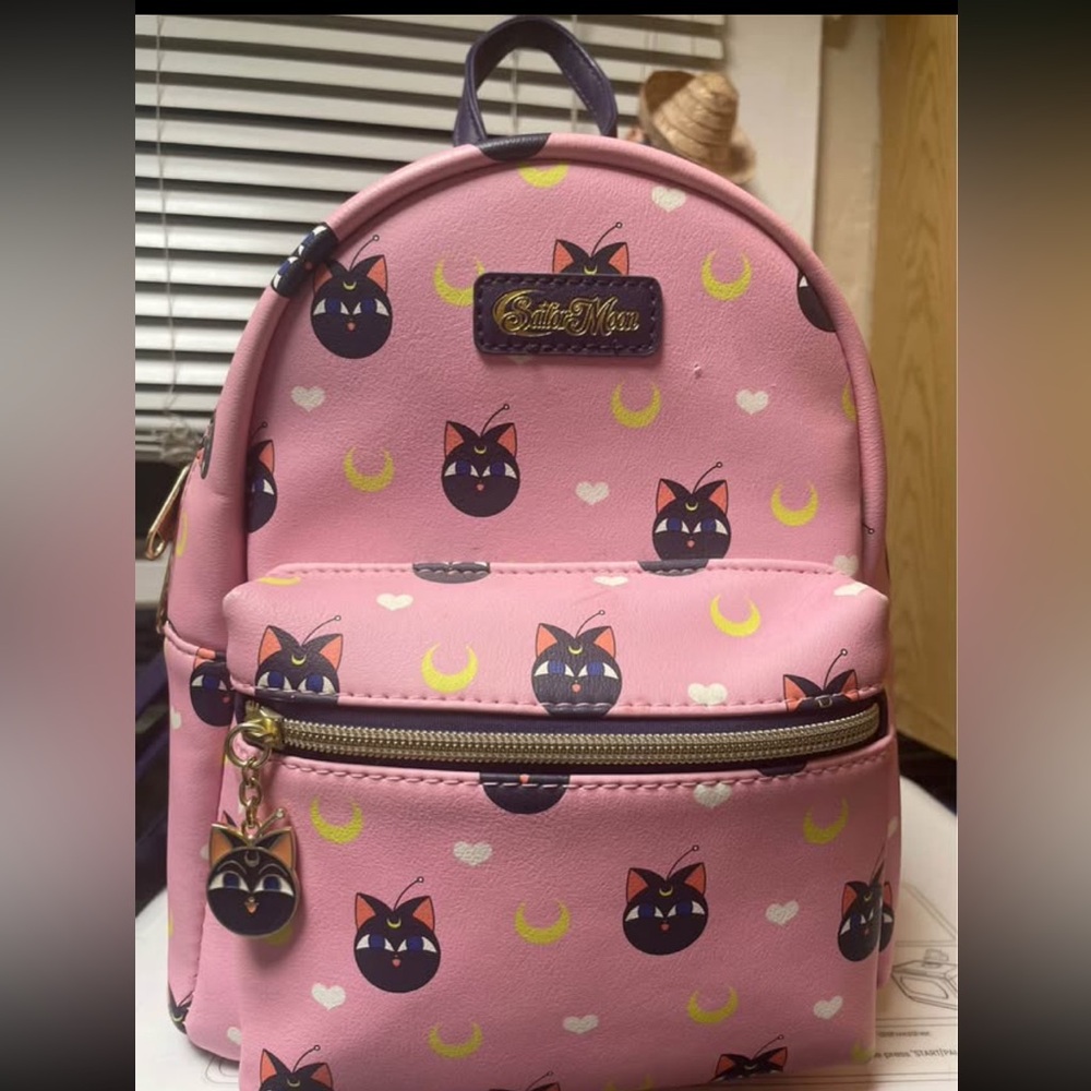 Loungefly Sailor Moon Luna P Mini Backpack